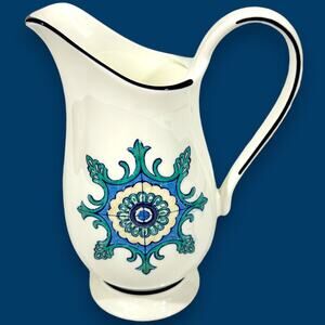 Lenox Mediterra Collection Creamer Chuck Fischer Discontinued 7 1/8 " Tall